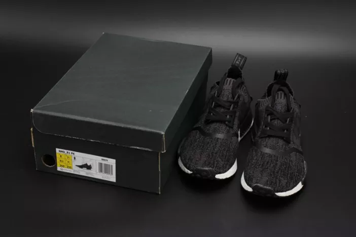 1987 ADIDAS NMD R1 PK PRIMEKNIT BLACK   WINTER WOOL BB Compact 1846