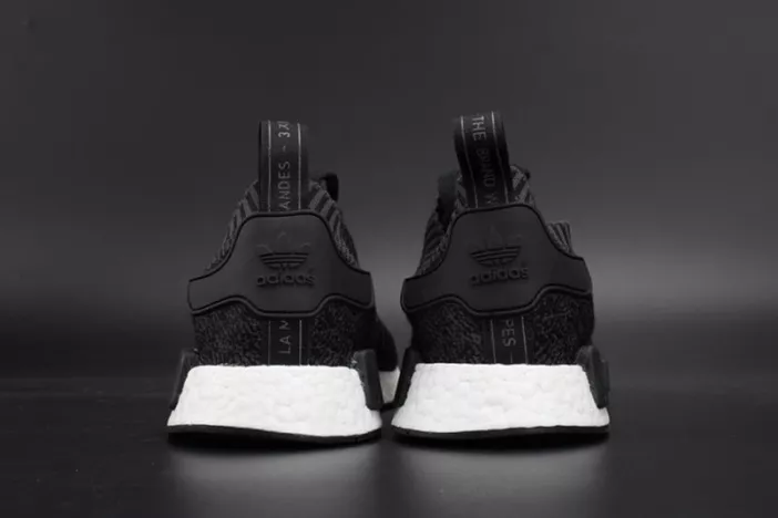 1987 ADIDAS NMD R1 PK PRIMEKNIT BLACK   WINTER WOOL BB Compact 1846