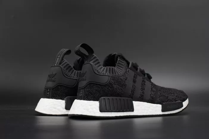 1987 ADIDAS NMD R1 PK PRIMEKNIT BLACK   WINTER WOOL BB Compact 1846