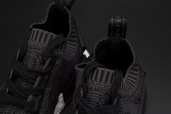 1987 ADIDAS NMD R1 PK PRIMEKNIT BLACK   WINTER WOOL BB Compact 1846