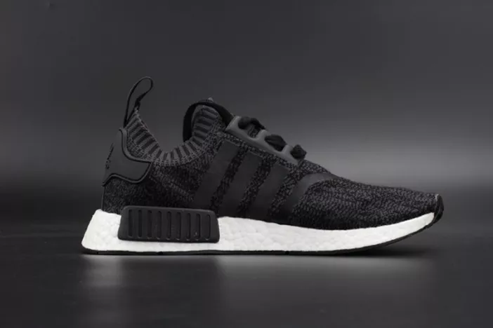 1987 ADIDAS NMD R1 PK PRIMEKNIT BLACK   WINTER WOOL BB Compact 1846