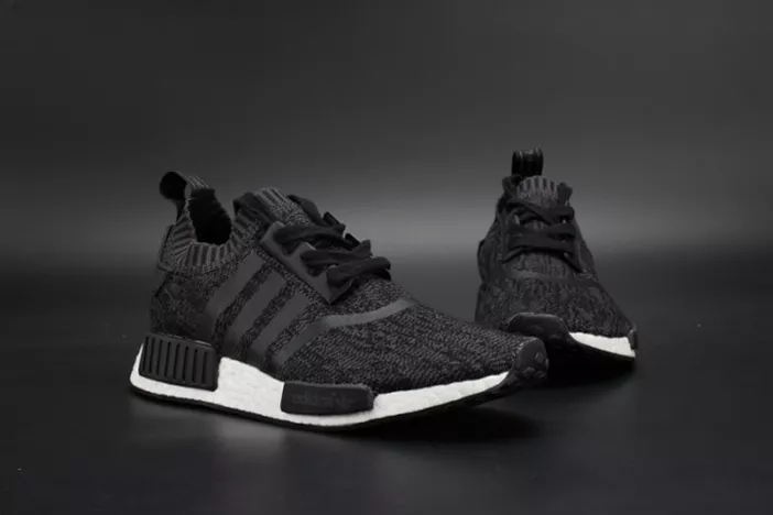 1987 ADIDAS NMD R1 PK PRIMEKNIT BLACK   WINTER WOOL BB Compact 1846