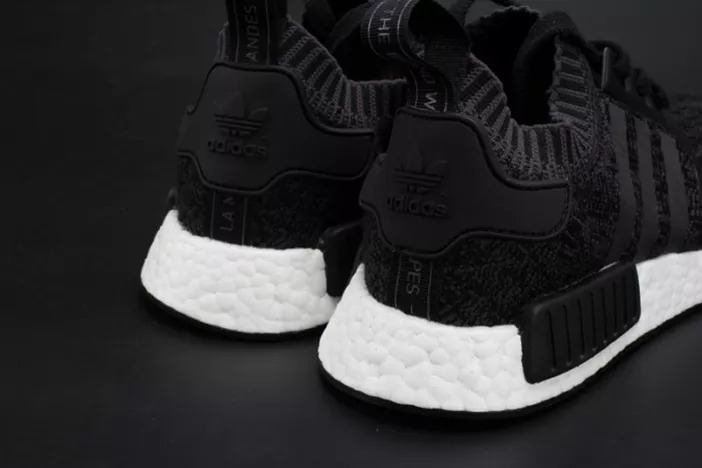 1987 ADIDAS NMD R1 PK PRIMEKNIT BLACK   WINTER WOOL BB Compact 1846