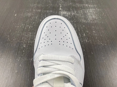 Unique 2975 Jordan 1 Low White Black  553558-132