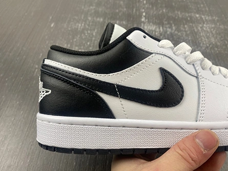 Unique 2975 Jordan 1 Low White Black  553558-132
