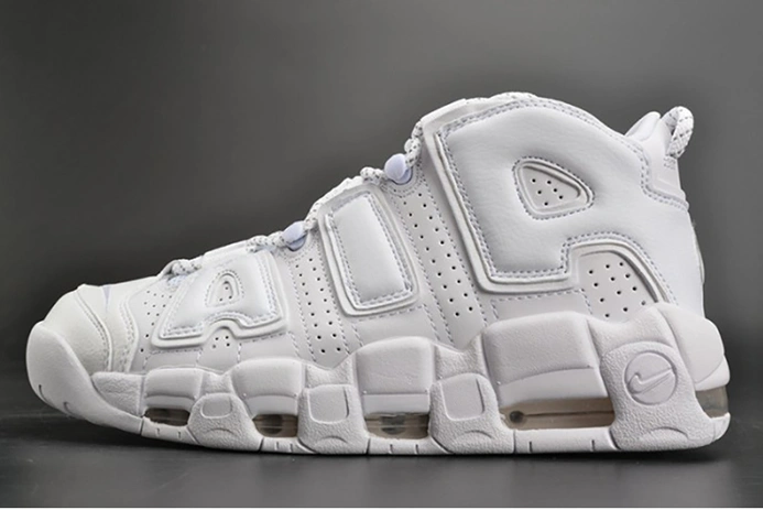 3489 Nike Air More Uptempo "Triple White" mens 921948- GoodFit 1525