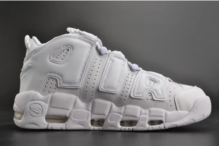 3489 Nike Air More Uptempo "Triple White" mens 921948- GoodFit 1525