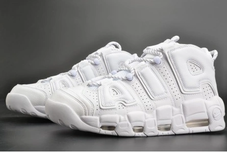 3489 Nike Air More Uptempo "Triple White" mens 921948- GoodFit 1525