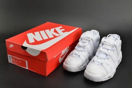3489 Nike Air More Uptempo "Triple White" mens 921948- GoodFit 1525