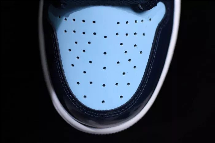 5415 Air Jordan 1 UNC Blue Chill Patent   Leather CD0461- Trendsetting 336