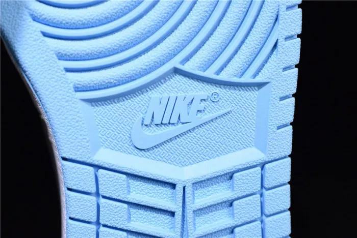 5415 Air Jordan 1 UNC Blue Chill Patent   Leather CD0461- Trendsetting 336