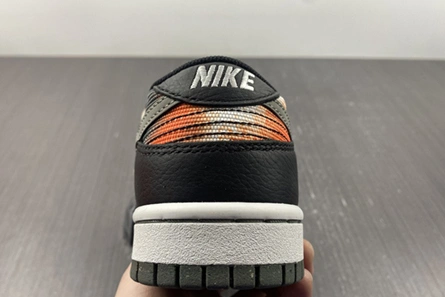 Bright 9538 Nike Dunk Low Graffiti Black Red DM0108- 1061