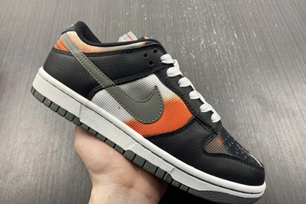 Bright 9538 Nike Dunk Low Graffiti Black Red DM0108- 1061