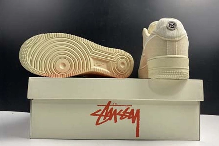 3517 Stussy x Nike Air Force 1 Low “Fossil Stone” CZ9084- NewStyle 1187