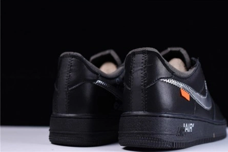 Trendy 6417 OFF-WHITE x MoMA x Nike Air Force 1 07 Low Black AV5210- 1217