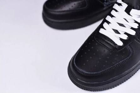 Trendy 6417 OFF-WHITE x MoMA x Nike Air Force 1 07 Low Black AV5210- 1217