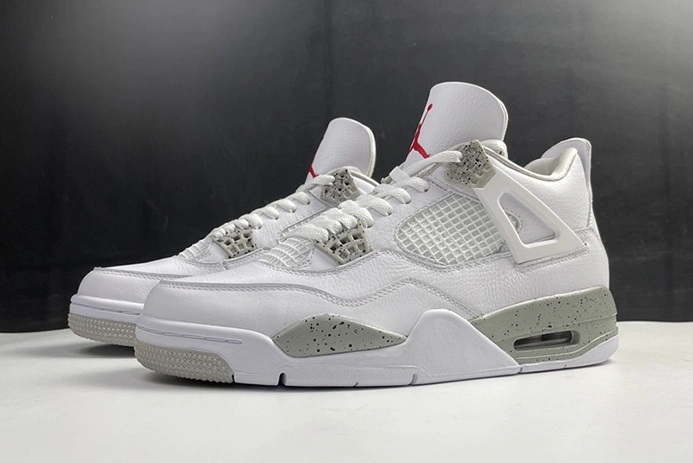 Vibrant 7304 Air Jordan 4 Retro White Oreo CT8527- 509