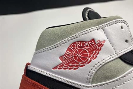 7704 Air Jordan 1 Mid 852542- Breathable 216