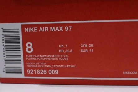 3604 Nike Air Max 97 Silver Bullet x Air Max 1 OG 921826- AllSeason 1305