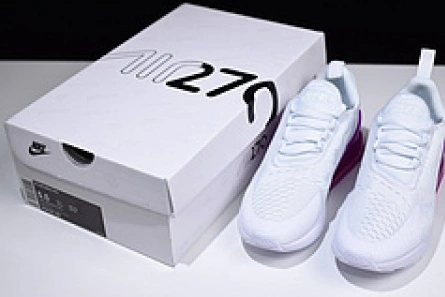 4810 Nike womens  Air Max 270 white purple AH6789 Refined 1437