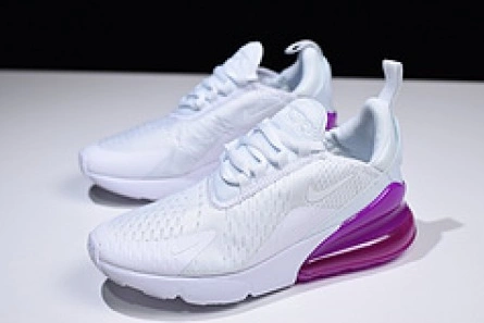 4810 Nike womens  Air Max 270 white purple AH6789 Refined 1437