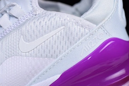4810 Nike womens  Air Max 270 white purple AH6789 Refined 1437