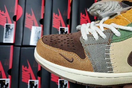 Timeless 2352 Jordan 1 Retro Low OG Zion Williamson Voodoo  DZ7292- 153