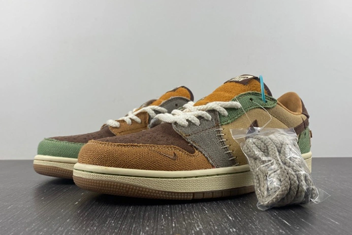 Timeless 2352 Jordan 1 Retro Low OG Zion Williamson Voodoo  DZ7292- 153