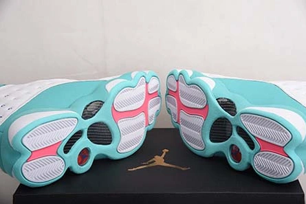 2847 Air Jordan 13 GS “Aurora Green” 439358- Unique 857