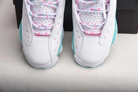 2847 Air Jordan 13 GS “Aurora Green” 439358- Unique 857