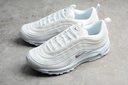 Popular 7572 NIKE AIR MAX 97 "TRIPLE WHITE" 921826- 1394