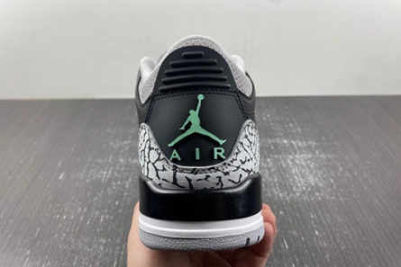 8373 Jordan 3 Retro Green Glow CT8532- Elegant 375