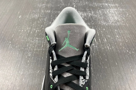 8373 Jordan 3 Retro Green Glow CT8532- Elegant 375