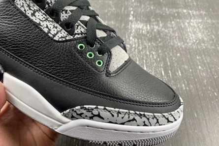 8373 Jordan 3 Retro Green Glow CT8532- Elegant 375