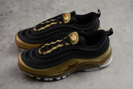 DailyWear 6636 Nike Air Max 97 'Black Metallic Gold' AT5458- 1425