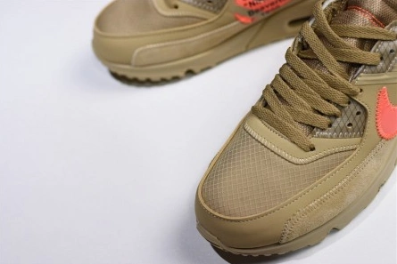 Stylish 6996 Off-White Nike Air Max 90 Desert Ore AA7293- 1981