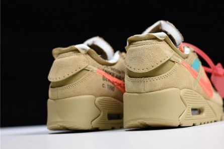 Stylish 6996 Off-White Nike Air Max 90 Desert Ore AA7293- 1981