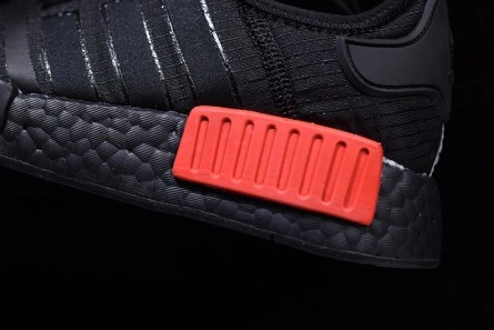 adidas NMD R1 Core Black Lush Red - B37618 GoodFit 1866