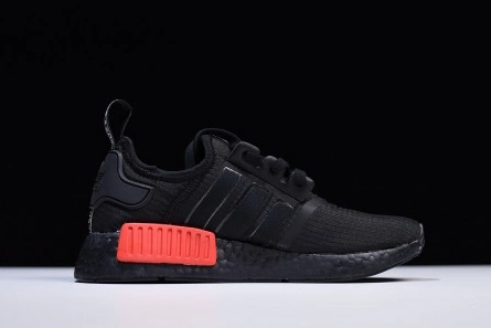 adidas NMD R1 Core Black Lush Red - B37618 GoodFit 1866