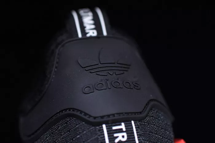 adidas NMD R1 Core Black Lush Red - B37618 GoodFit 1866
