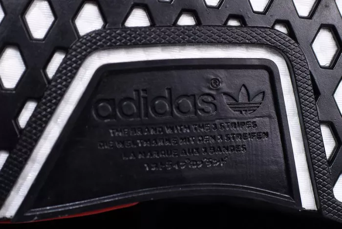 adidas NMD R1 Core Black Lush Red - B37618 GoodFit 1866