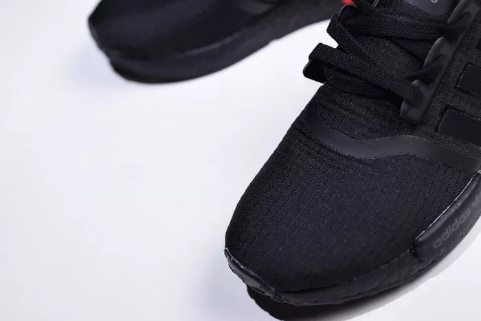 adidas NMD R1 Core Black Lush Red - B37618 GoodFit 1866