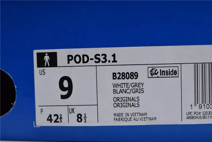 adidas POD S3.1 Triple White B28089 Refined 1914