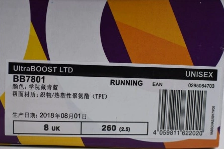 Functional adidas Ultra Boost 1.0 Multi-Color Toe Navy - BB7801 1933