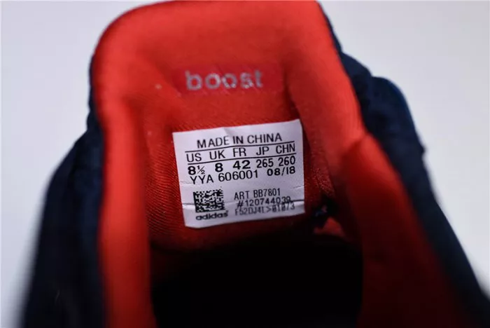 Functional adidas Ultra Boost 1.0 Multi-Color Toe Navy - BB7801 1933