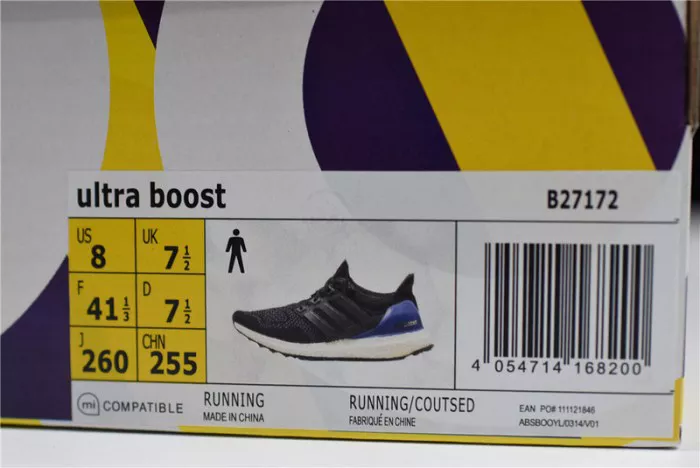 SmartChoice adidas Ultra Boost 1.0 OG Black Gold Purple (W) - B27172 1906