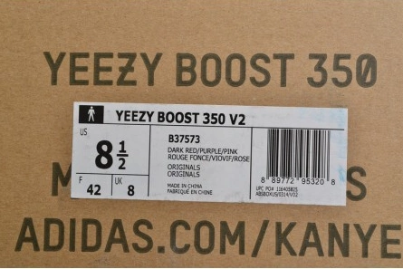 Resilient adidas Yeezy Boost 350 V2 Red Night B37573 1787