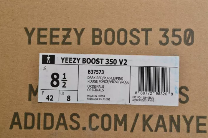 Resilient adidas Yeezy Boost 350 V2 Red Night B37573 1787