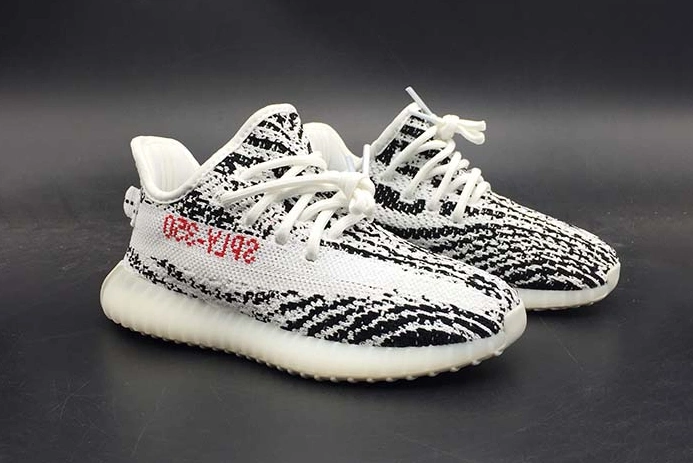 Classic adidas Yeezy Boost 350 V2 Zebra Black White BB6374 2136