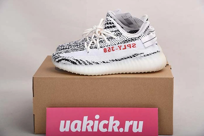 adidas Yeezy Boost 350 V2 Zebra Black White CP9654 Trendy 1815